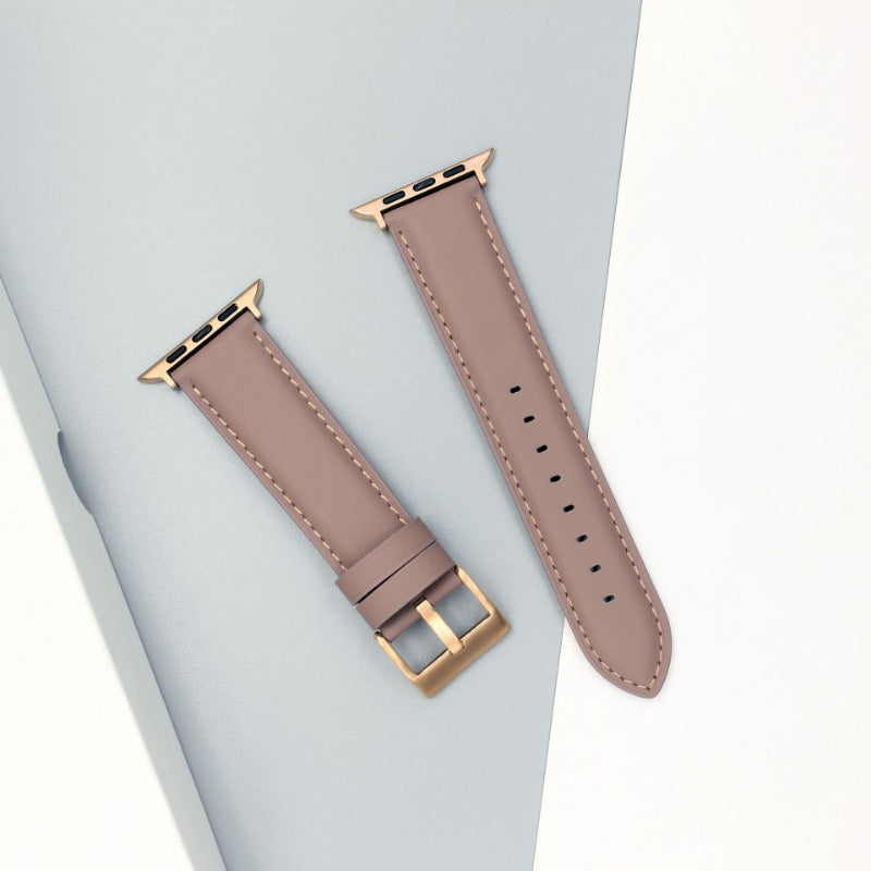 Best selling genuine leather cowhide Apple Watch strap for pets10