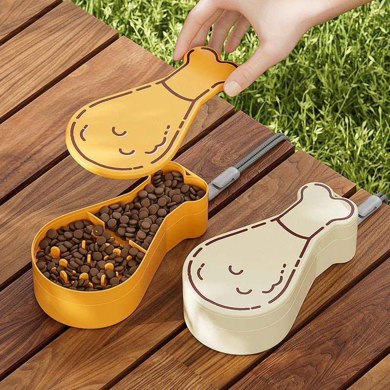 Chicken Leg Shaped Dog Water Cup for Outdoor Use Pet Portable Water Bottle Outdoor Water Feeder Cat and Dog Walking Water Cup Pet Tumbler