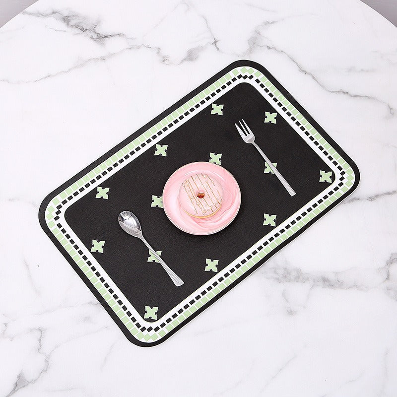 Nordic Pastoral Print Waterproof Placemat