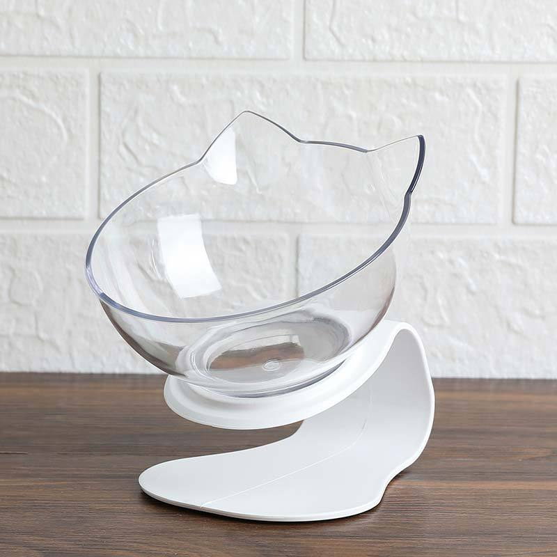 Cat Face Shape Pet Feeder for cats8