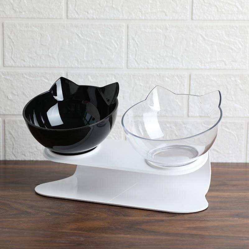 Cat Face Shape Pet Feeder for cats4