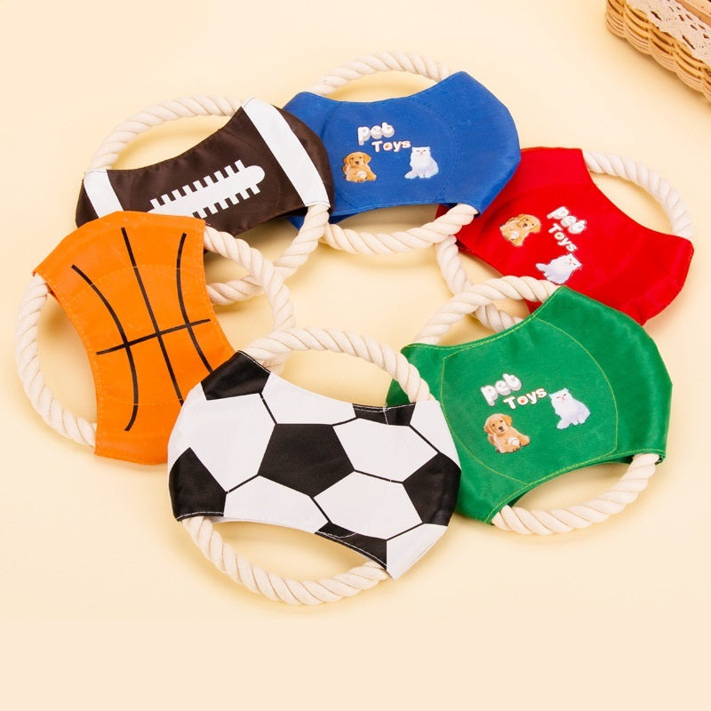 Dog Rope Disc Toy for interactive playtime2