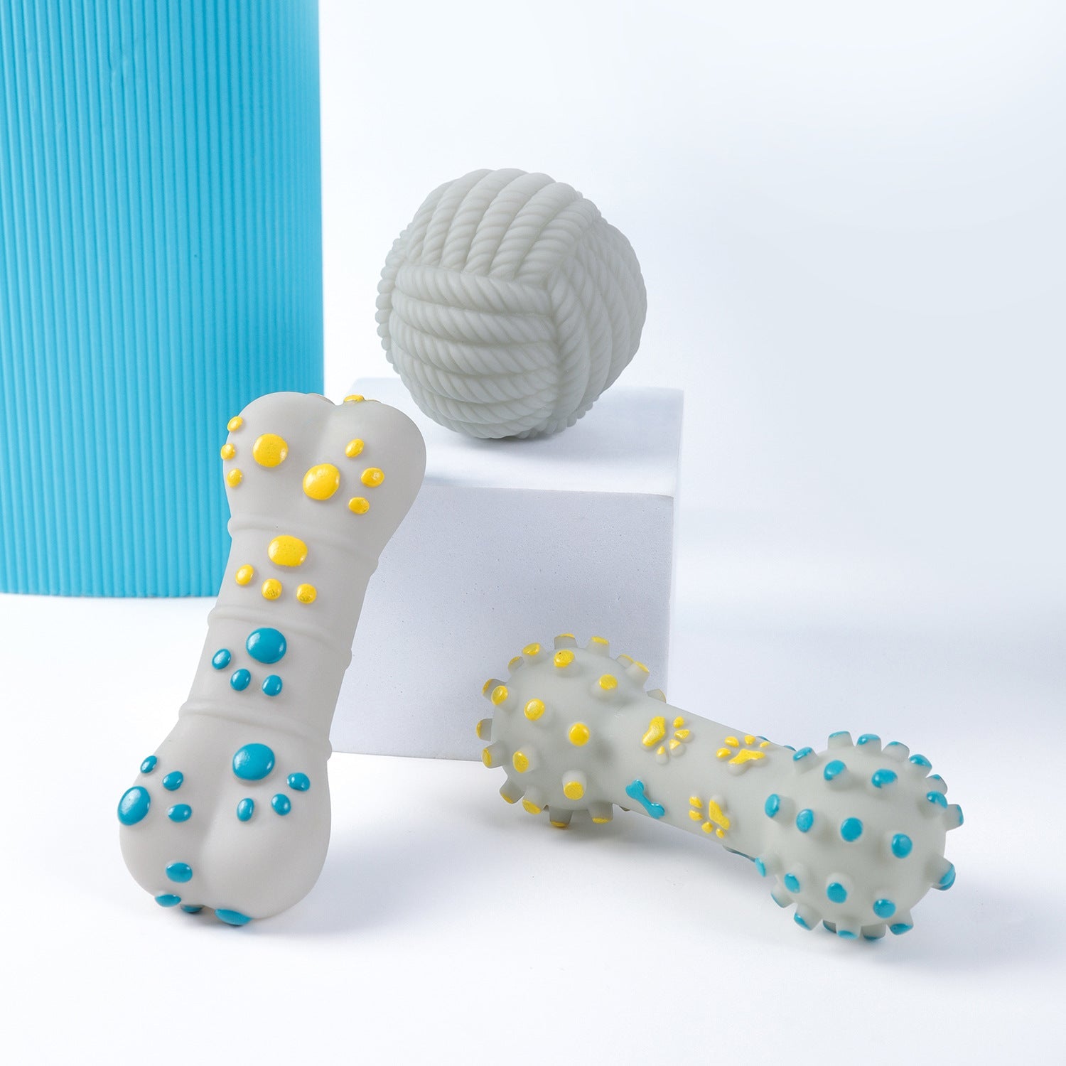 Colorful dog squeaky toys for pets7