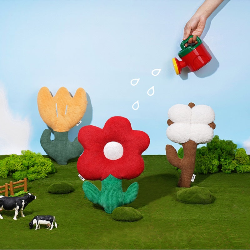 Best selling red flower cat catnip toy for pets8