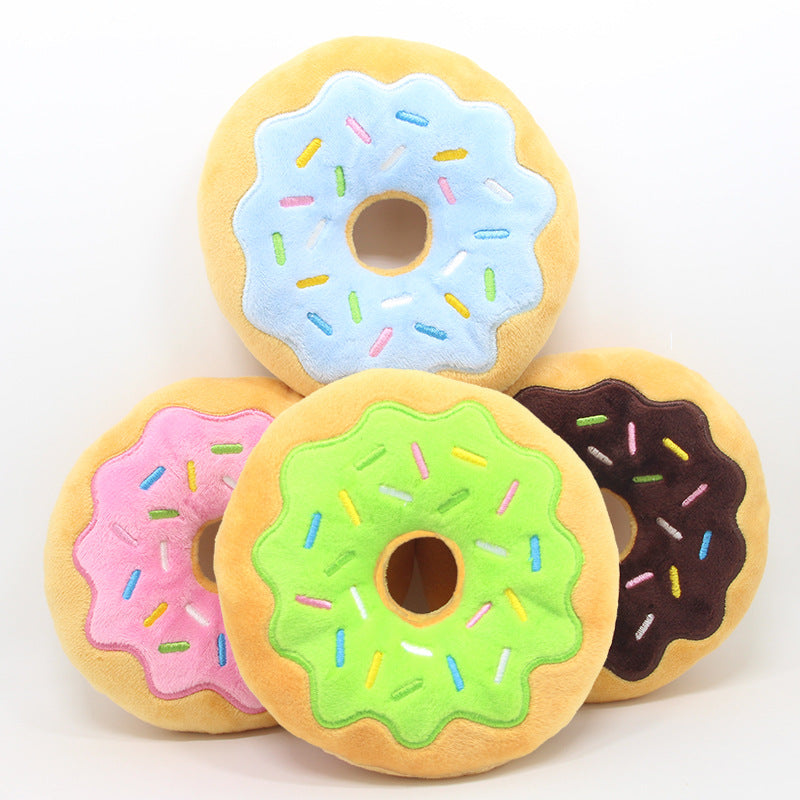 Best selling funny donut dog chew toy pet supplies4
