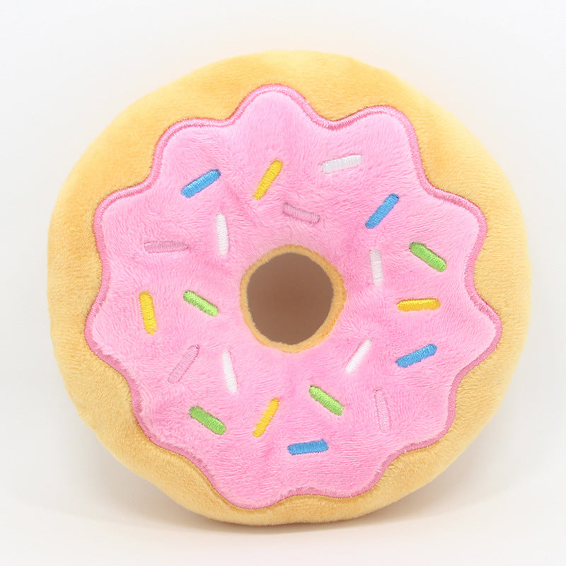 Best selling funny donut dog chew toy pet supplies5