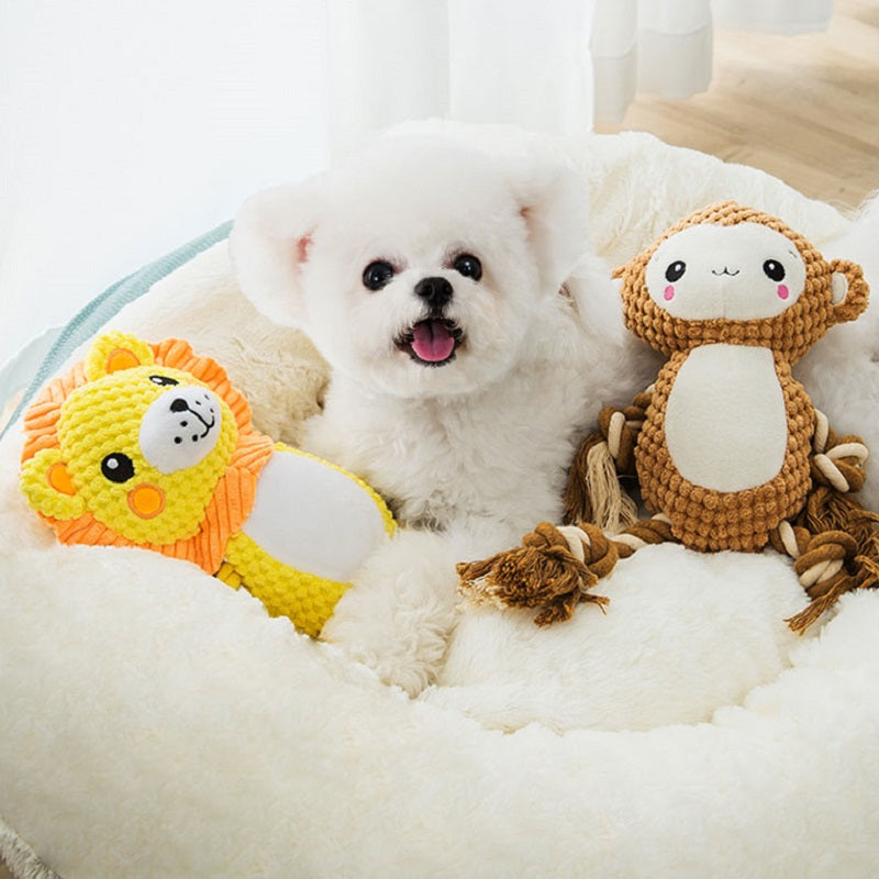 Colorful dog squeaky toys for pets2