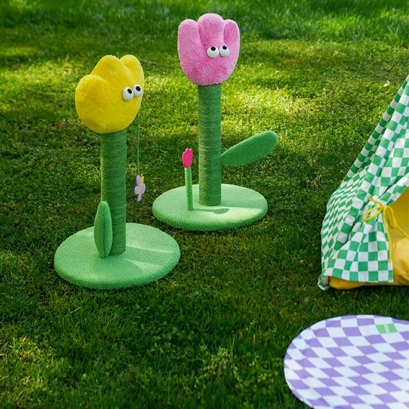 Tulip Cat Scratching Board for playful cats4